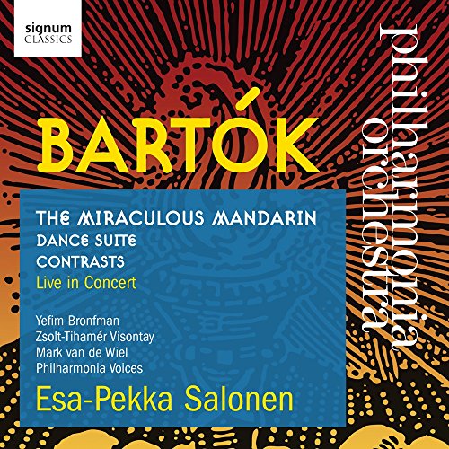 Bartok (1881-1945) - Miraculous Mandarin, Dance Suite, Contrasts : Salonen / Philharmonia, Bronfman(P)etc - Import CD