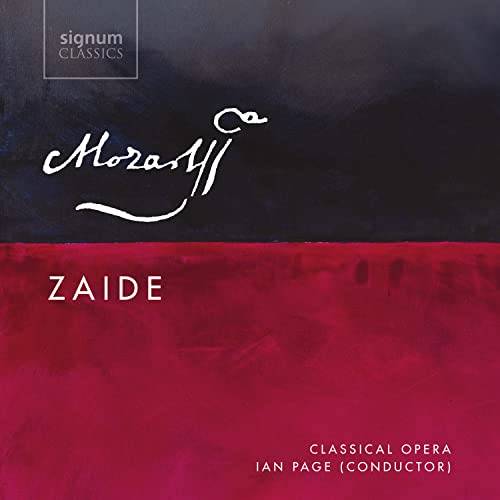 Mozart (1756-1791) - Zaide: I.page / Classical Opera S.bevan Clayton S.jackson Imbrailo - Import CD