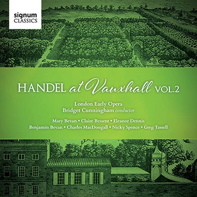 London Early Opera - Handel At Vauxhall - Import CD