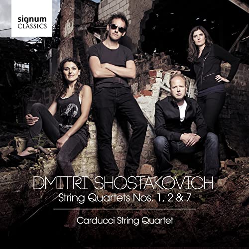 Shostakovich, Dmitri (1906-1975) - String Quartets Nos.1, 2, 7 : Carducci String Quartet - Import CD