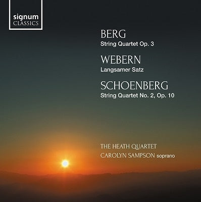 Berg / Sampson / Heath Quartet - String Quartet / Langsamer Satz / String Quartet 2 - Import CD