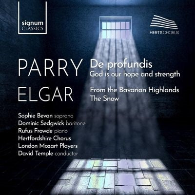 David Temple - De Profundis - Choral Works By Parry And Elgar - Import CD