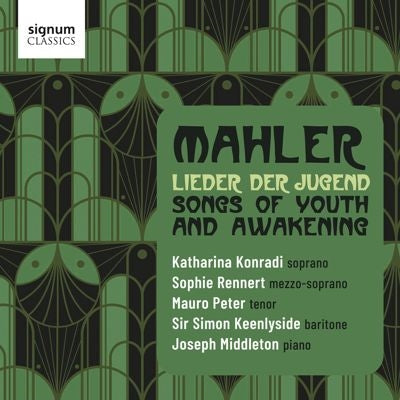 Simon Keenlyside - Mahler: Lieder Der Jugend Songs Of Youth And Awakening - Import CD