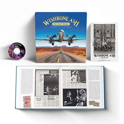 Wishbone Ash - No Easy Road - Wishbone Ash Live In The Seventies - Import CD+BOOK Limited Edition