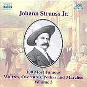 Alfred Walter, Oliver von Dohnanyi, Christian Pollack, Johannes Wildner - J. Strauss Jr.: 100 Most Famous Waltzes Vol 3 - Import CD