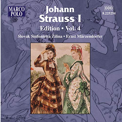 Strauss, Johann I (1804-1849) - Orch.works Vol.4: Marzendorfer / Slovak Sinfonietta - Import CD