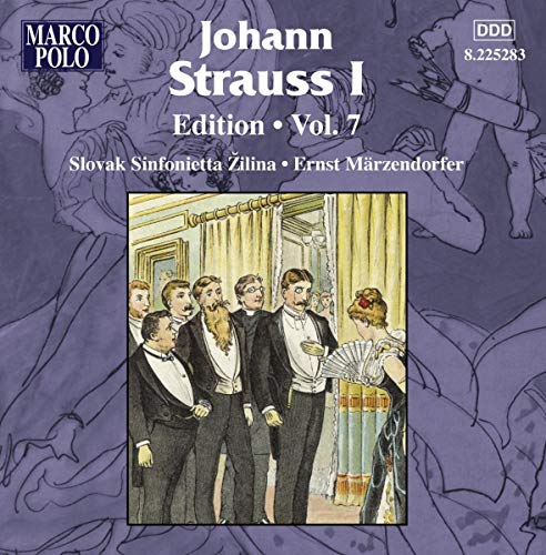 J. Strauss - J.Strauss I: Edition Vol.7 - Walzer "Mittel Gegen den Schlaf"Op.65, Jugendfeuer-Galopp Op.90, etc - Import CD