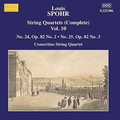 Moscow Philharmonic Concertino String Quartet - Spohr - Import CD