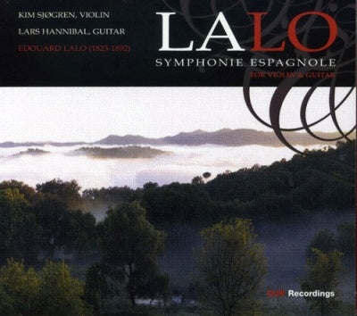 Lars Hannibal - Lalo: Symphonie Espagnole Op.21 (for Violin & Guitar) (5/1992), Fantaisie Norvegienne (8/1992) / Kim Sjogren(vn), Lars Hannibal(g) - Import CD