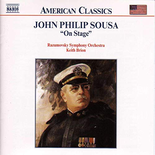 Sousa (1854-1932) - On Stage-music From Theater Works: Brion / Razumovsky So - Import CD