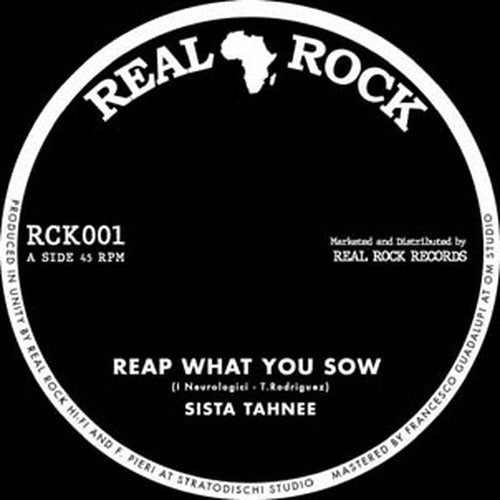 Sista Tahnee - Reap What You Sow - Import Vinyl 7 inch Record Limited Edition