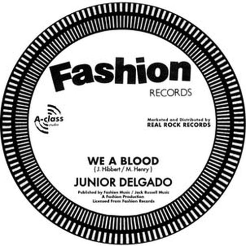Junior Delgado - We A Blood / Dub Organiser - Bloody Dub - Import Vinyl 7 inch Record Limited Edition