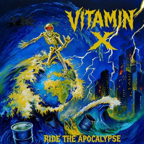 Vitamin X - Ride The Apocalypse - Import Colored Vinyl LP Record
