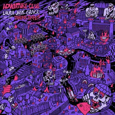 Laura Jane Grace - Adventure Club - Import Pink Vinyl LP Record