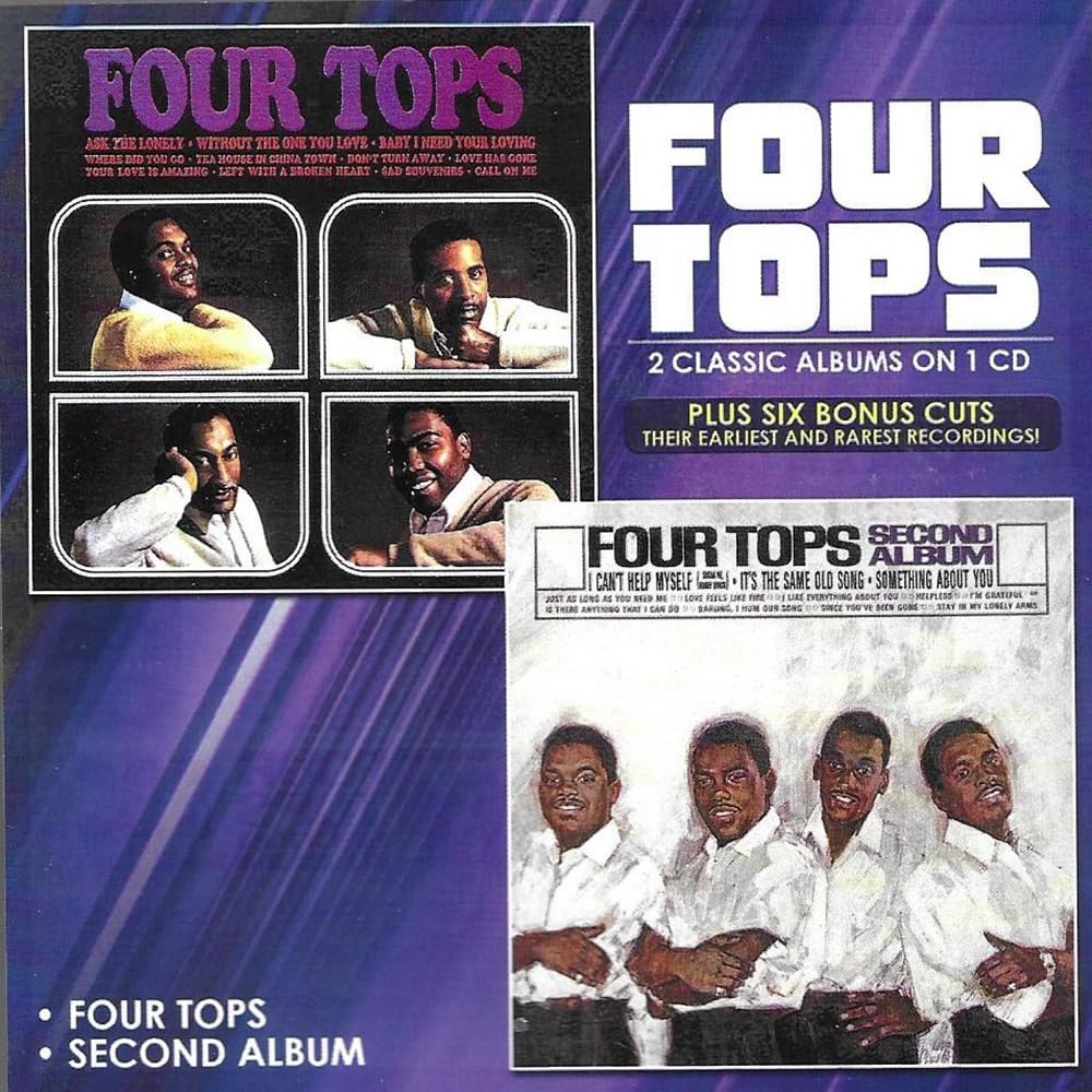 The Four Tops - 2 Classic Albums - Import CD