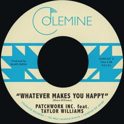 Patchwork Inc.
、Taylor Williams
、Wyatt Waddell - Whatever Makes You Happy / Last Forever - Import Seaglass Blue Vinyl 7 inch Single Record Limited Edition