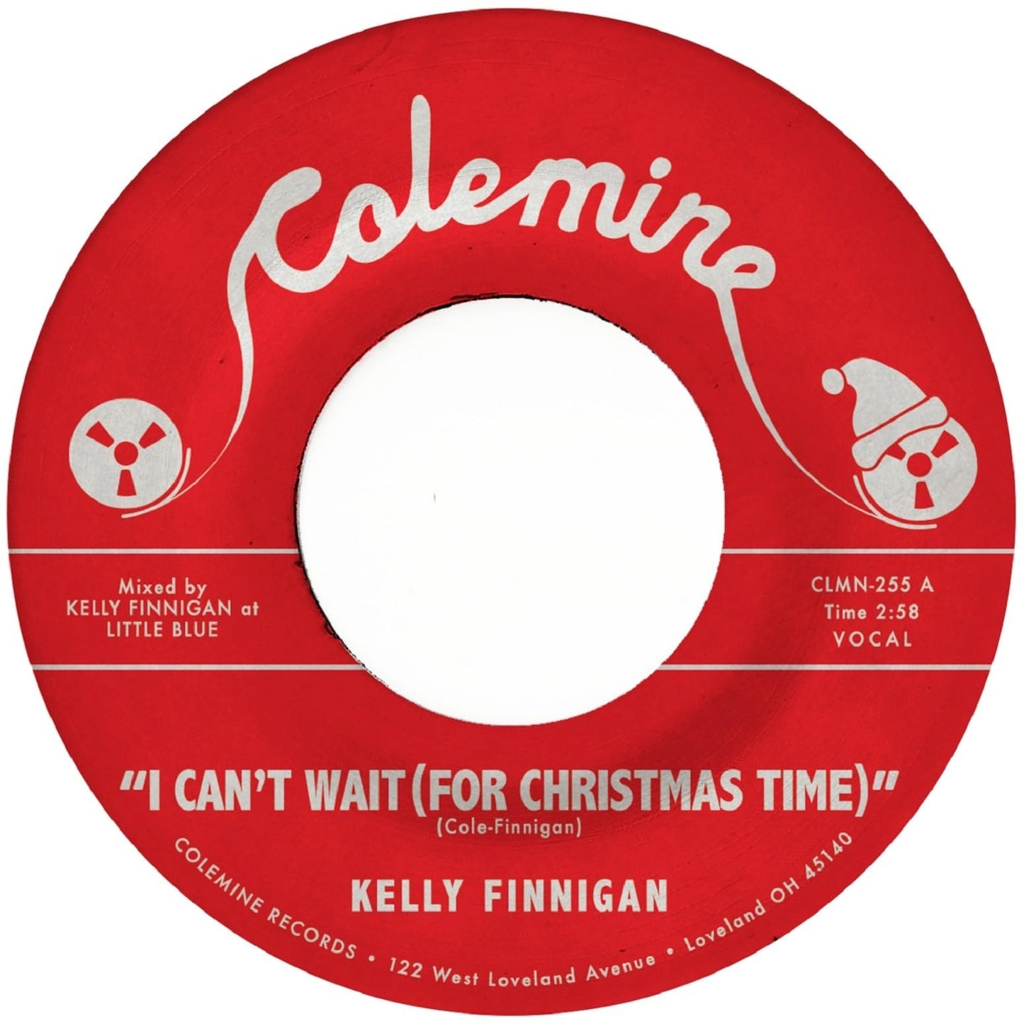 Kelly Finnigan - I Can't Wait (For Christmas Time) / Snowy Night In Ohio - Import Vinyl 7 Inch Single Record