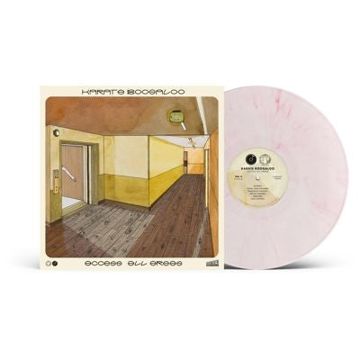 Karate Boogaloo - Access All Areas - Import Pastel Pink Vinyl LP Record