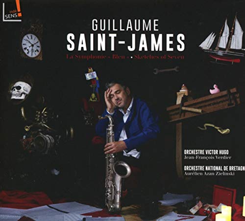 Guillaume Saint James - La Symphonie Bleu: Verdier / Victor Hugo O Etc - Import CD