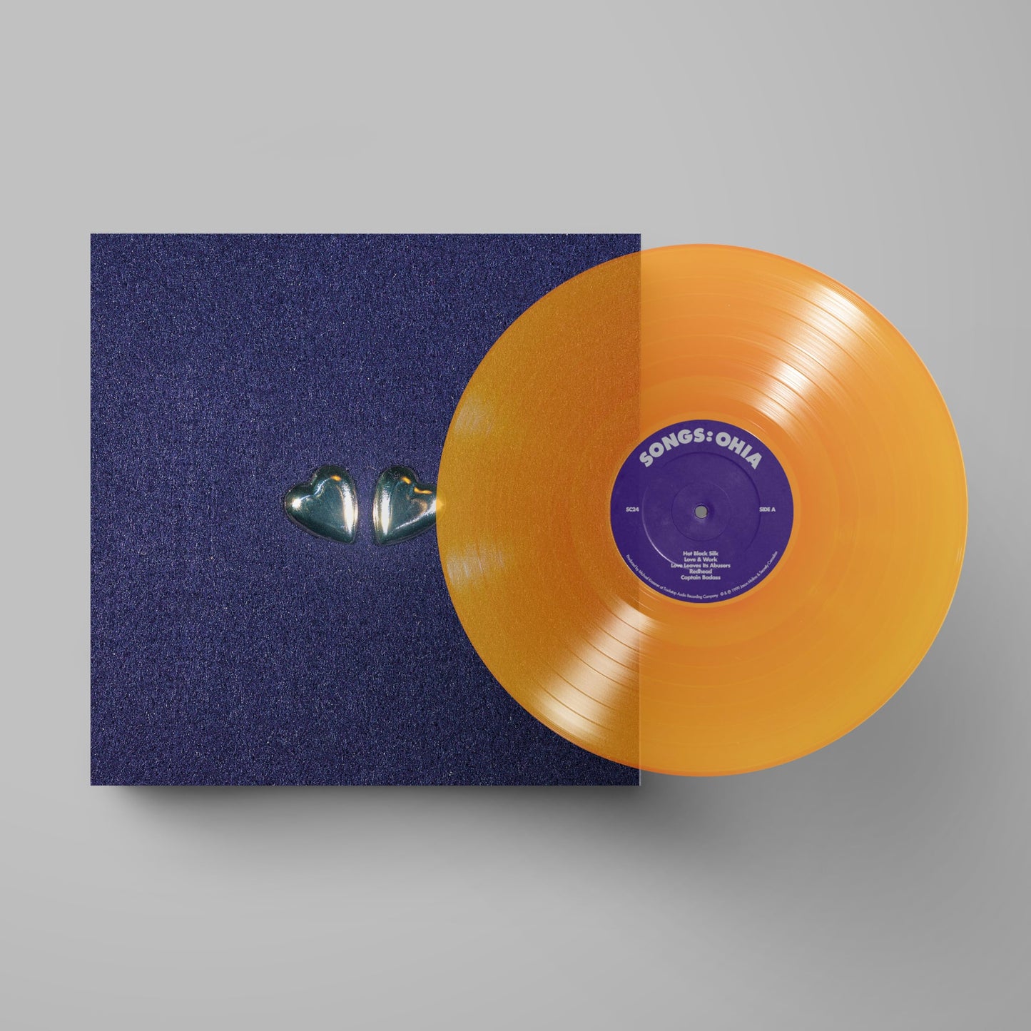Songs: Ohia - Axxess & Ace - Import Clear Orange Vinyl LP Record