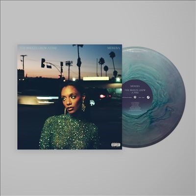 Mereba - The Breeze Grew A Fire - Import Summer Sky Vinyl LP Record Limited Edition