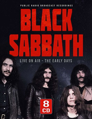 Black Sabbath - Live On Air: The Early Days - Import 8 CD Box Set