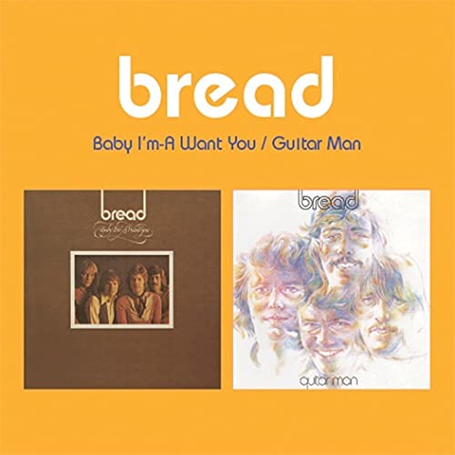 Bread - Baby I'm-A Want You/Guitar Man - Import CD
