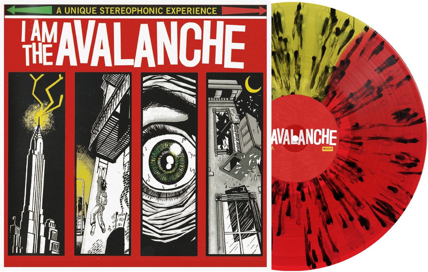 I Am The Avalanche - I Am The Avalanche - Import Yellow & Red & Black Splatter Vinyl LP Record