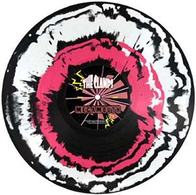 The Clamps - Megamouth - Import Black, White & Pink Vinyl LP Record Limited Edition