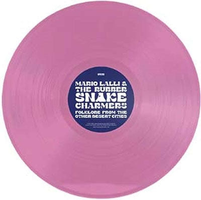 Mario Lalli 、 The Rubber Snake Charmers - Folklore From Other Desert Cities - Import Violet Vinyl LP Record Limited Edition