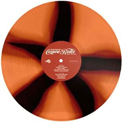 Mondo Generator - Cocaine Rodeo - Import Cornetto Orange Transparent Back. 5 Striped In Black Vinyl LP Record Limited Edition
