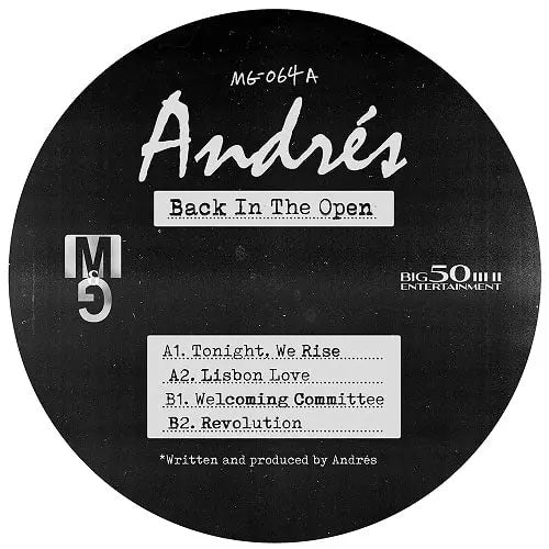 Andres (DJ Dez) - Back In The Open - Import Vinyl 12 inch Record Limited Edition