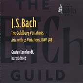 Gustav Leonhardt - The Bach Guild - Bach: Goldberg Variations - Import CD