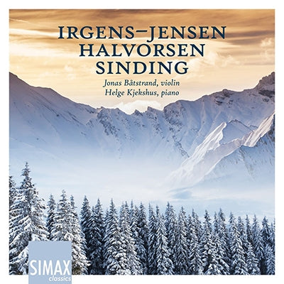 Halvorsen / Irgens-jensen / Sinding / Batstrand - Irgens-Jensen, Halvorsen, Sinding - Works for Violin and Piano - Import CD