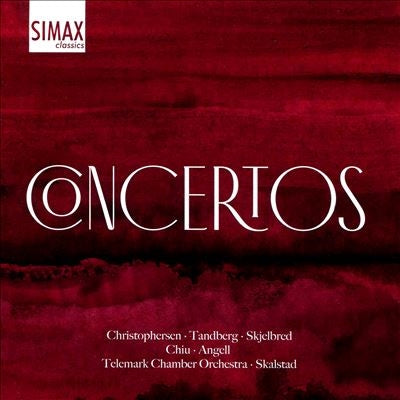 Skalstad Per Kristia - Concertos -Christophersen, Kari Beate Tandberg, Skjelbred : Ai-Ling Chiu(Vn)Andreas Angell(Accd)Per Kristian Skalstad / Telemark Chamber Orchestra - Import CD