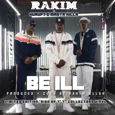 Rakim - Be III - Import Vinyl 7 inch Shingle Record Limited Edition