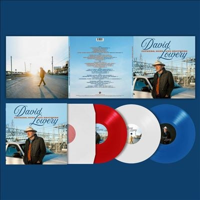 David Lowery - Fathers, Sons And Brothers - Import Red/White/Blue Vinyl 3 LP Record