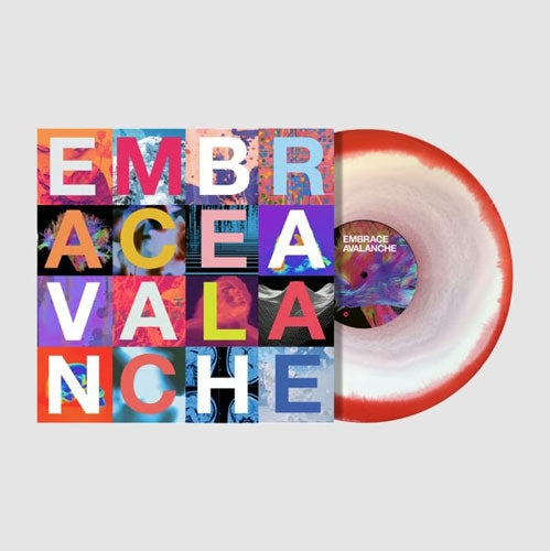 Embrace - Avalanche - Import Black Neon Sunburst Vinyl LP Record Limited Edition