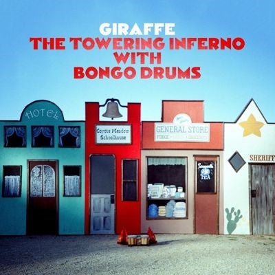 Giraffe - The Towering Inferno With Bongo Drums - Import Transparent Red Vinyl LP Record Limited Edition