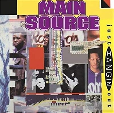 Main Source - Just Hangin' Out/Live At The BBQ - Import Vinyl 7inch Single Record