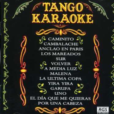 Ruben Nazer - Tango Karaoke Vol.1 - Import CD