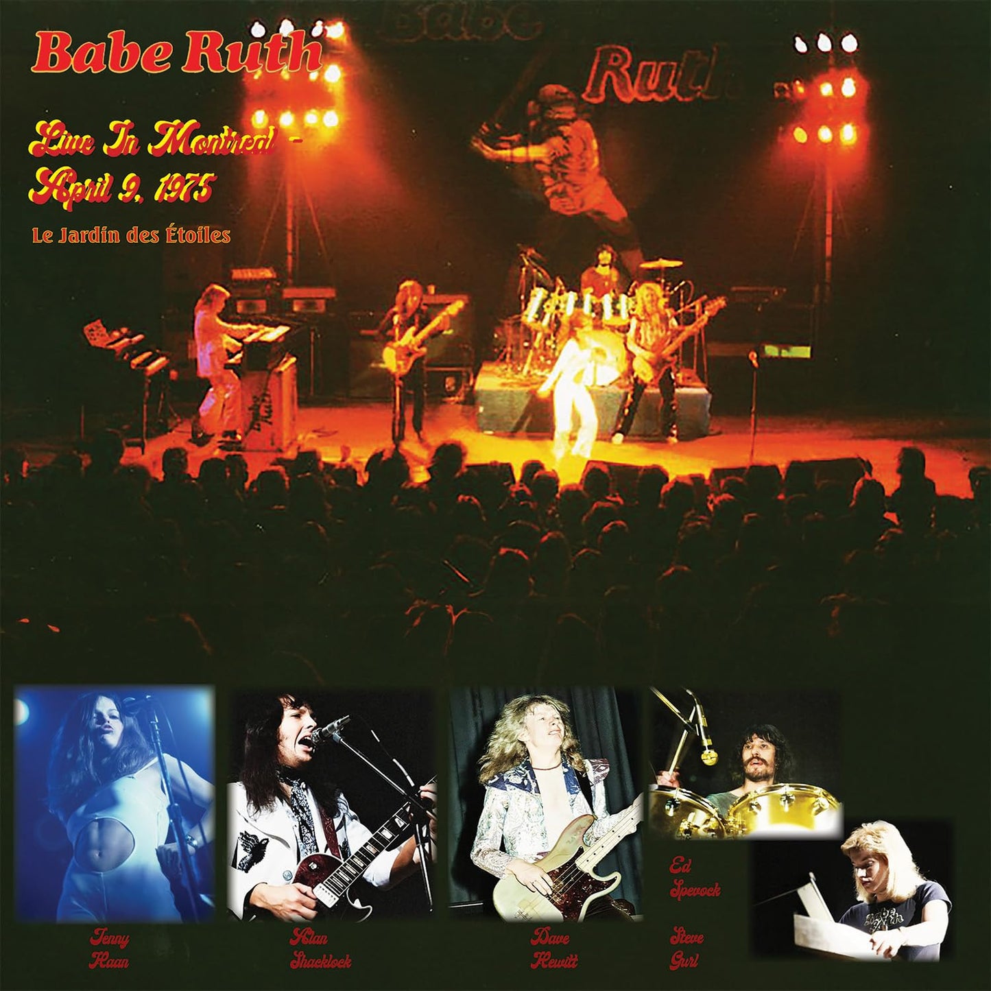 Babe Ruth - Live In Montreal, April 9, 1975 - Import CD
