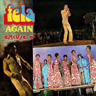 Fela Kuti - Excuse-O - Import Opaque Orange Vinyl LP Record