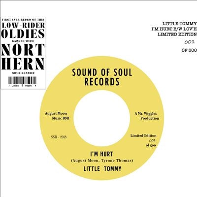Little Tommy - I'M Hurt / Lov'H - Import Vinyl 7 Inch Single Record
