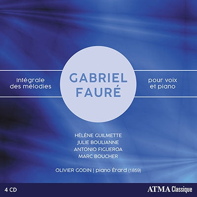 GUILMETTE,HELENE; JULIE BOULIANNE; ANTONIO FIGUEROA; MARC BOUCHER; OLIVIER GODIN - Integrale Des Melodies Pour Voix Et Piano - Import 4 CD