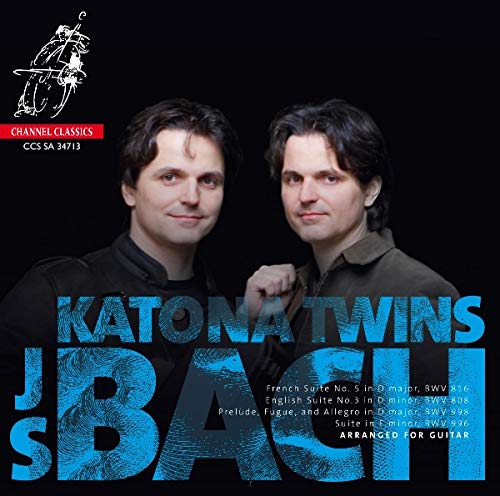 Bach (1685-1750) - Transcriptions for 2 Guitars : Katona Twins (Hybrid) - Import SACD Hybrid