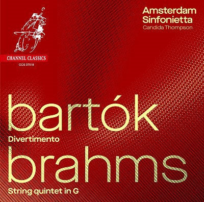 Amsterdam Sinfonietta - Bartok: Divertimento; Brahms: String Quintet No.2 - Import CD