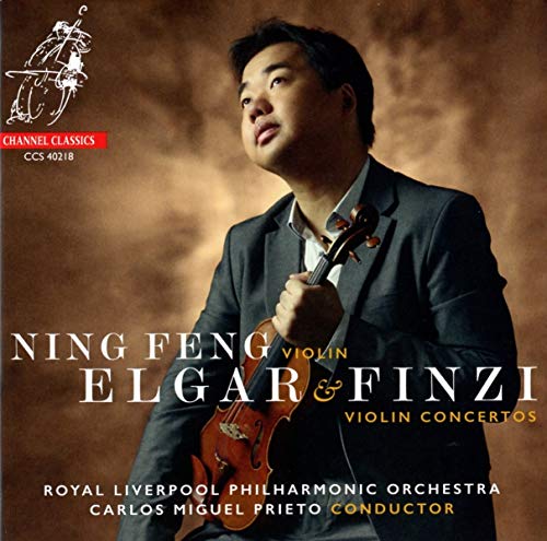 Elgar (1857-1934) - Elgar Violin Concerto, Finzi Violin Concerto : Ning Feng(Vn)Prieto / Royal Liverpool Pihlharmonic - Import CD
