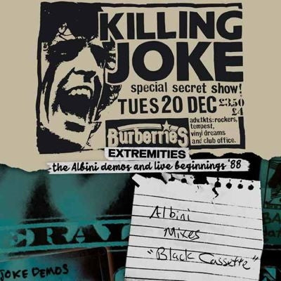 Killing Joke - Extremities, The Albini Demos And Live Beginnings '88 - Import Vinyl LP Record Limited Edition