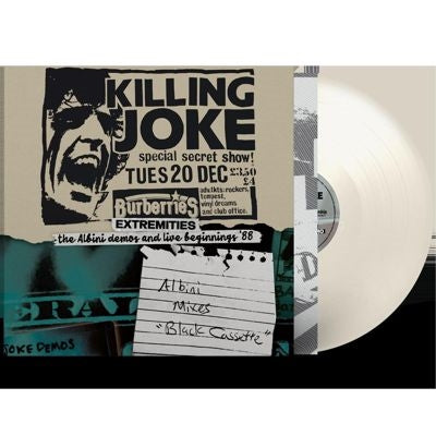 Killing Joke - Extremities, The Albini Demos And Live Beginnings '88 (Indies Only Edition) - Import Cream White Vinyl LP Record Limited Edition